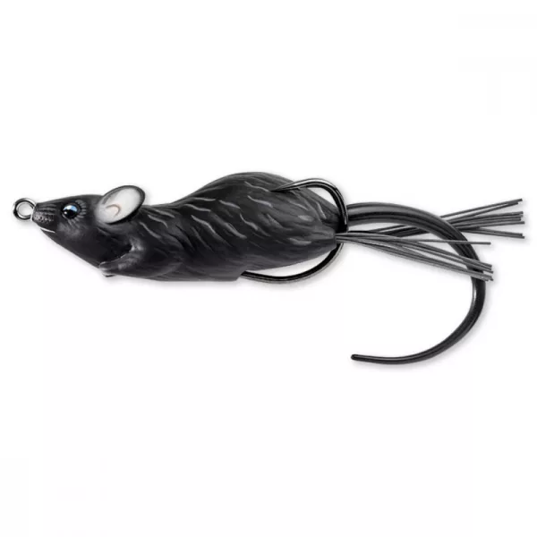 Livetarget Maus Walking Bait Schwarz/Schwarz 6cm 11gr Egér Műcsali