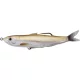 Livetarget Shiner Walking Bait Bernstein/Silberflocke 11,5cm 14gr Gummifisch