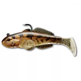 Livetarget Goby Swimbait Natur/Bronze 8cm 14gr Plastikköder
