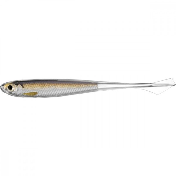 Livetarget Ghost Tail Minnow Dropshot Bait Silver/Brown 9,5cm Gummifisch