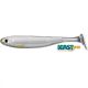 Livetarget Slow-Roll Shiner Paddle Tail Silber/Perl 8,5cm Gummifisch 4 Stk.