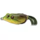 Livetarget Frosch Walking Bait Grün/Braun 4,5cm 7gr Béka Műcsali