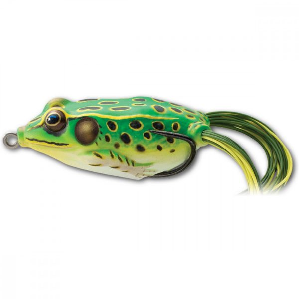 Livetarget Frog Walking Bait Fluoreszierendes Grün/Gelb 4,5cm 7gr Frosch Kunstköder