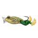 Livetarget The Ultimate Frog Popper Bait Emerald Brown 5cm 21gr Frosch Imitation