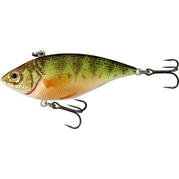 Livetarget Yellow Perch Rattlebait Natural Matte 5cm 7gr Sinkender Wobbler