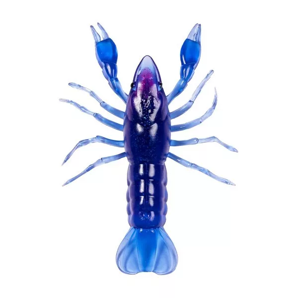 Livetarget Crawfish Un-Rigged Blue-Purple 9,7cm Sinking Plastikkrebs 4 Stk.