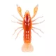 Livetarget Crawfish Un-Rigged Fire-Orange 9,7cm Sinking Plastikkrebs 4Stk.