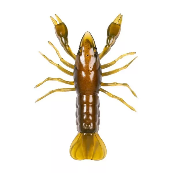 Livetarget Crawfish Un-Rigged Green-Brown 9,7cm Sinking Plastikkrebs 4 Stk.
