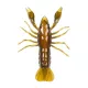 Livetarget Crawfish Un-Rigged Green-Brown 9,7cm Sinking Plastikkrebs 4 Stk.