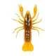 Livetarget Crawfish Un-Rigged Orange-Green 9,7cm Sinking Plastikkrebs 4 Stk.