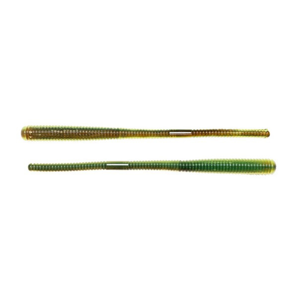 Livetarget 16,5cm Finesse Worm Chartreuse-Brown Wurm-Imitation 4Stk