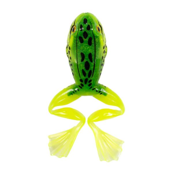 Livetarget Freestyle Frog Chartreuse-Grün 5cm Froschimitation 4Stk
