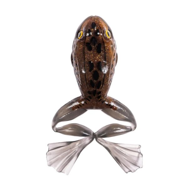Livetarget Freestyle Frog Brown-Black 6cm Frosch Imitation 3 Stk.