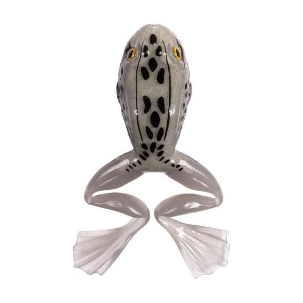 Livetarget Freestyle Frog Grey-White 6cm Frosch Imitation 3 Stk.