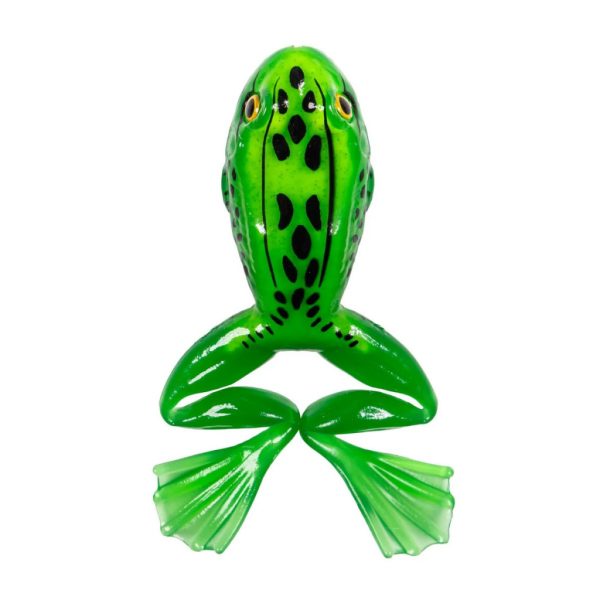 Livetarget Freestyle Frog Grün-Gelb 7,5cm Froschimitat 2 Stück