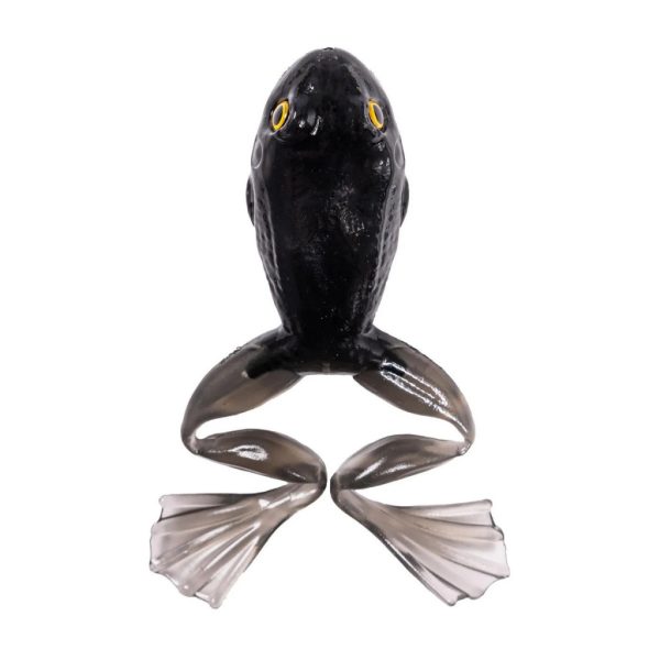 Livetarget Freestyle Frog Black-Black 7,5cm Frosch Imitation 2 Stk.