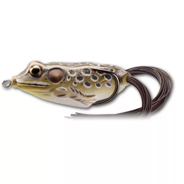 Livetarget Frosch-Walking-Köder Beige/Braun 11,7cm 25gr Frosch-Imitat
