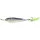 Livetarget Flutter Shad Glow-Black 7,0cm 28gr Kunstk&ouml;der mit Kunstfliege