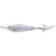 Livetarget Flutter Shad Jigging-Löffel Silber-Perl 6cm 21gr Taumelnder Blinker