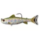 Livetarget Forellen Swimbait Silber-Olive 13,1cm 35gr Kunststoffköder
