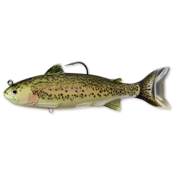 Livetarget Forellen-Swimbait Oliv-Rot 16,8cm 71gr Kunststoffköder