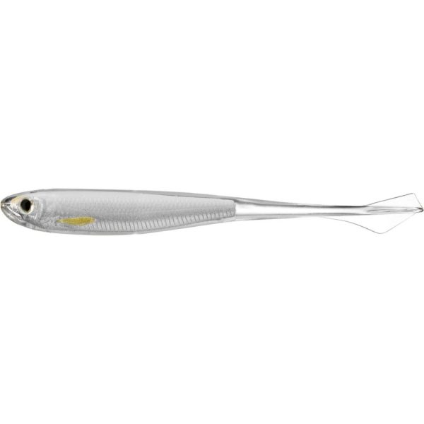 Livetarget Geisterschwanz-Köderfisch-Dropshot-Köder Silber-Perl 11,5cm Dropshot-Köder