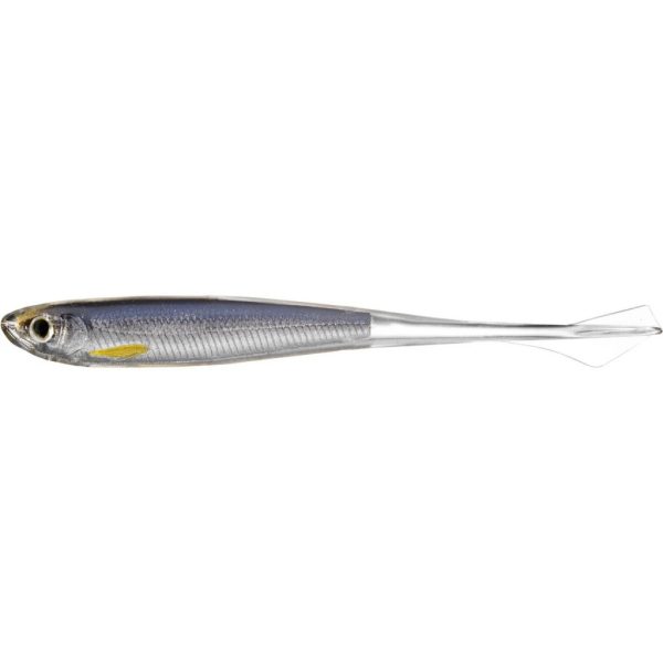 Livetarget Geisterschwanz Minnow Dropshot Köder Silber-Rauch 13cm Dropshot Köder