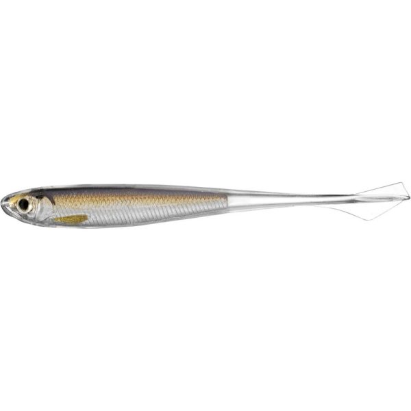 Livetarget Geisterschwanz-Köderfisch-Dropshot-Köder Silber-Braun 13cm Dropshot-Köder