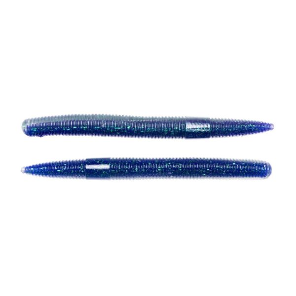 Livetarget Stabwurm Blau-Violett 12,7cm Wurmprofil 8 Stück