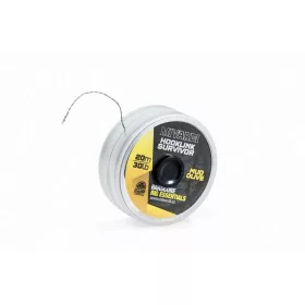   Mivardi Survivor Hooklink 20m 25lbs Geflochtene Vorfachschnur