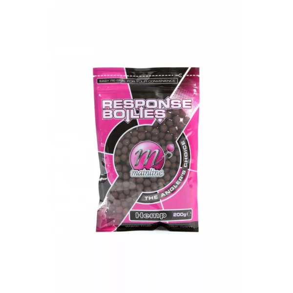 Mainline Shelf Life Boilies Hemp 10 mm 200 g.r - Hakenköder-Boilie