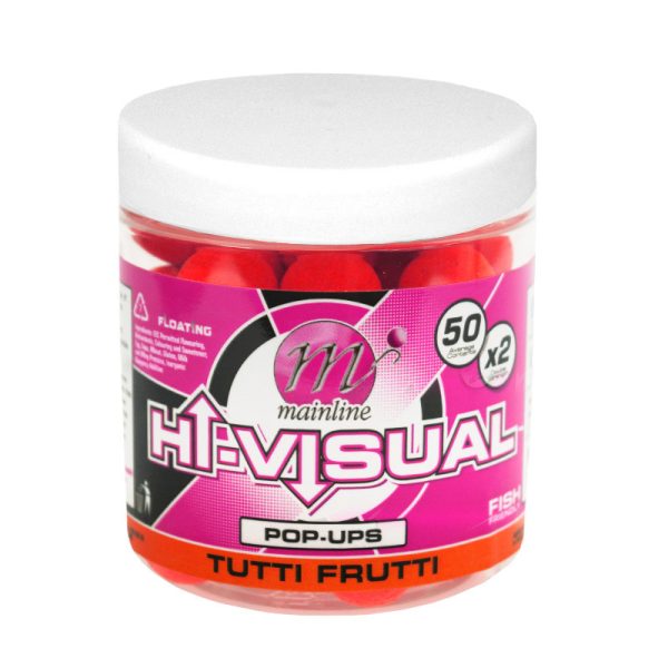 Mainline High Visual Pop-ups Tutti Frutti 50 pcs - Pop-up Hakenköder