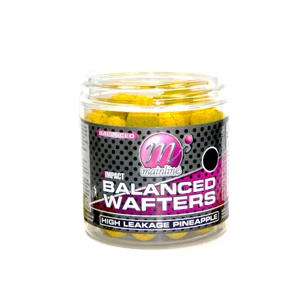 Mainline High Impact Balanced Wafter H. L. Pineapple - 18mm - Wafters Boilie