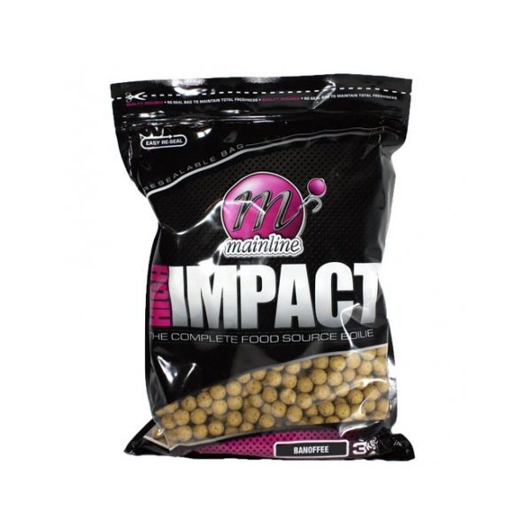 Mainline High Impact Boilies Banoffee - 15mm - 3 kg - Futterboilie