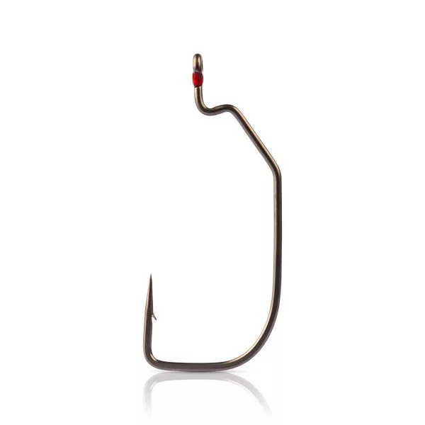 Mustad Assault Wide Gap, 3/0 6 Stk. Offset Haken