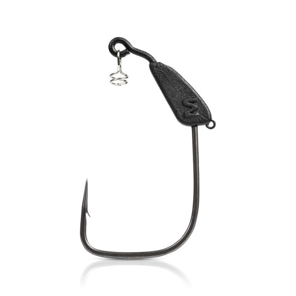 Mustad Infiltrator Weighted 5G Titanx 1/1 Geöster, Widerhaken Offset-Haken 3 Stk.