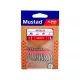 Mustad Ruthless Eyed 3/0 Öhr, Barbierter Haken 6 Stk.