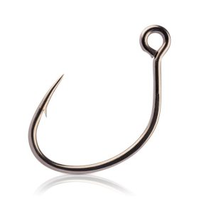   Mustad Ruthless In-Line Single 2 6 Stk. geöhrter Welsangelhaken mit Widerhaken