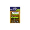 Mustad Ruthless In-Line Titan Steel 6/0 Haken mit Öse und Widerhaken 5 Stk.