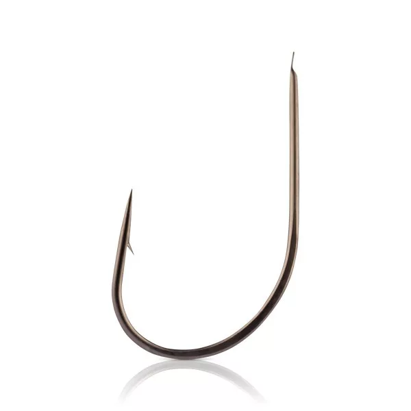 Mustad Alpha Allround Spade 1/0 20 Stück mit Platte, Widerhaken Karpfenhaken