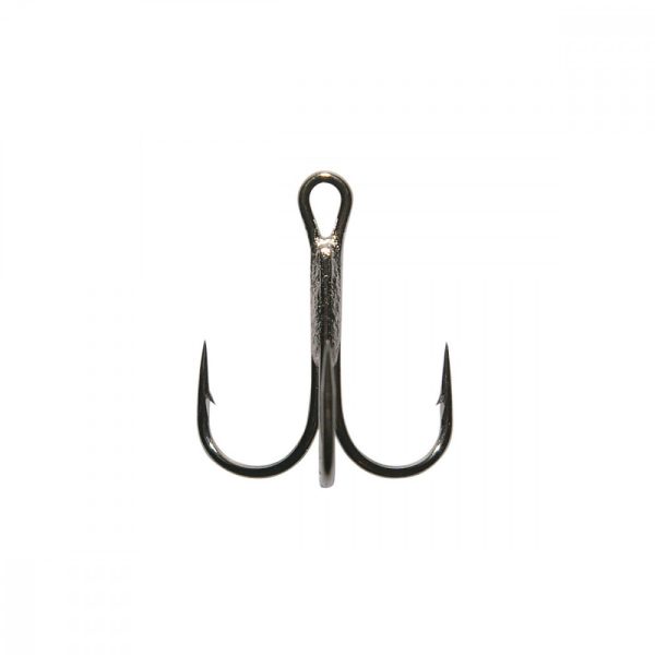 Mustad Np Round Bend Treble Hook 3/0 5 Stück Drillingshaken