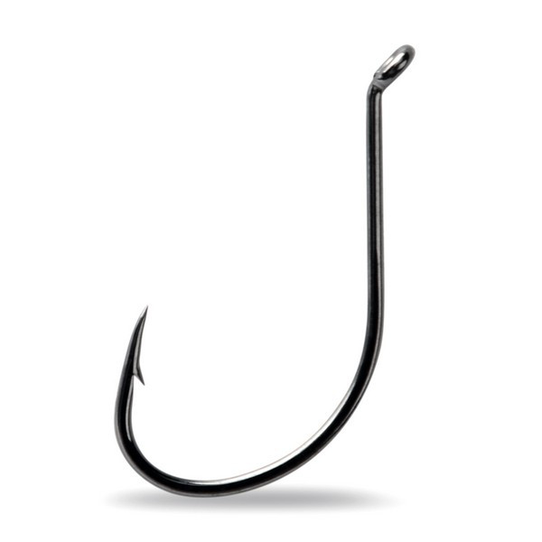 Mustad Dropshot Hooks 8 Öhrhaken, mit Widerhaken Dropshot Haken 10 Stk