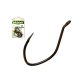 Mustad Ultra NP Single Catfish Black Nickel 4/0 Geöhrter Haken mit Widerhaken 6 Stk.