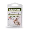 Mustad Aberdeen Slow Death BR 1 Haken mit Öse und Widerhaken 10 Stk.
