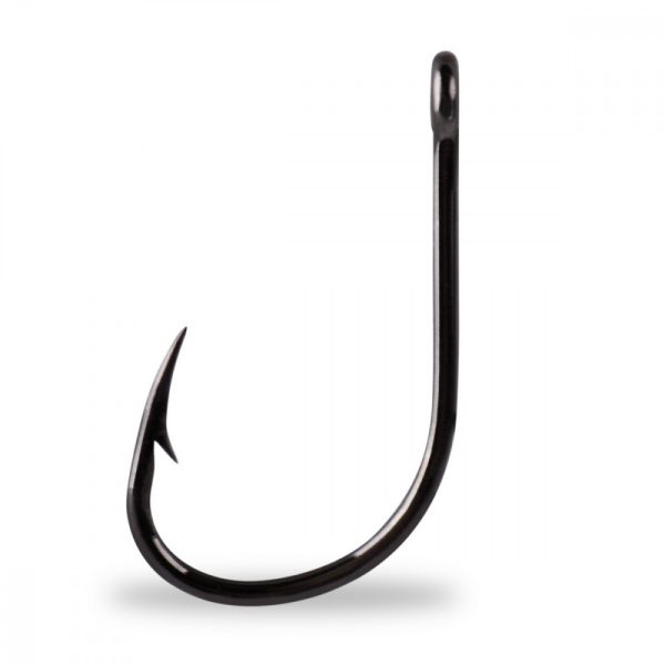 Mustad Big Gun Hooks 4/0 5 Stk. Welsangelhaken mit Öhr und Widerhaken