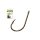Mustad Big Gun 8/0 Haken mit Öhr und Widerhaken 4 Stk.