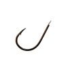 Mustad Chinu Allround Hook 1/0 Mit Plättchen, mit Widerhaken Haken 12 Stk.