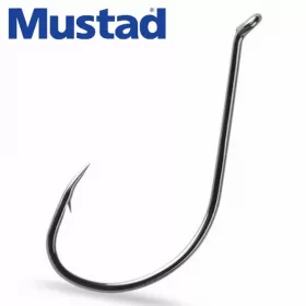   Mustad Ultra Np Mosquito 3/0 10 Stück geöhrte, mit Widerhaken Karpfenhaken
