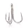 Mustad Un Inline Treble 5X Strong Titan Steel 2/0 Drillingshaken 4 Stk