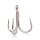 Mustad Un Inline Treble 5X Strong Titan Steel 3/0 Drillingshaken 4 Stk